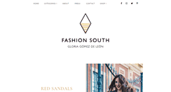 Desktop Screenshot of fashion-south.com